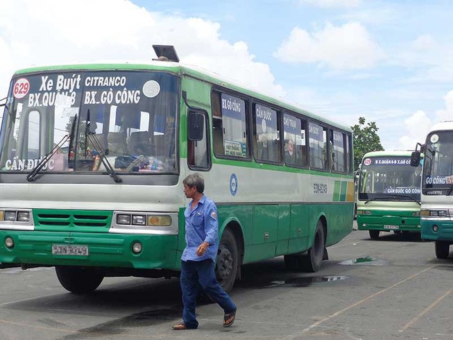 Tiền Giang, Long An tạm dừng vận tải hành khách công cộng