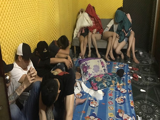 57 nam, nữ dương tính với ma túy chung khách sạn ở TP Mỹ Tho