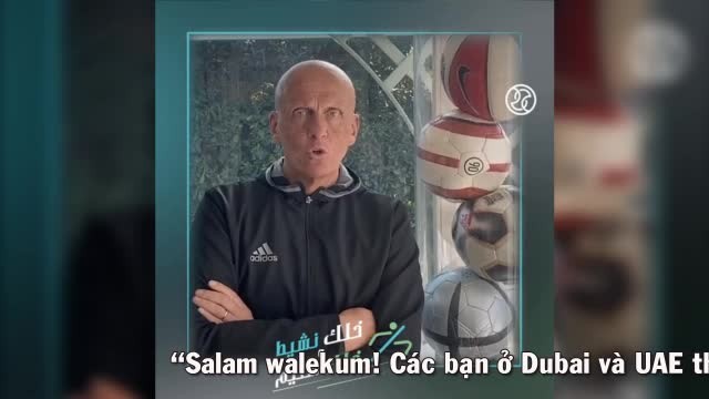 Dịch bệnh tràn lan, UAE phải nhờ đến còi vàng Collina