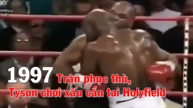 Mike Tyson thượng đài ở tuổi 53 và kẻ thách đấu Holyfield