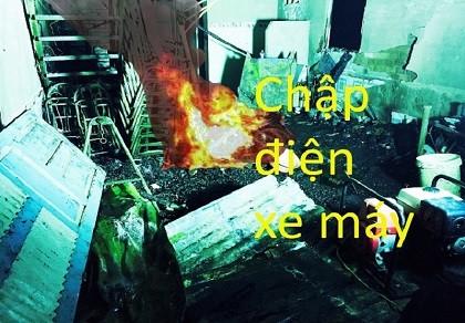 Do xe máy chập điện