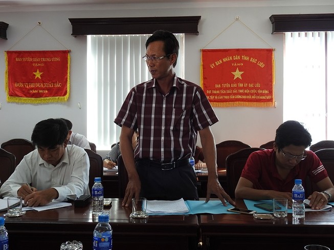 Bạc Liêu thông tin về việc bán hồ sơ gói thầu trăm tỉ