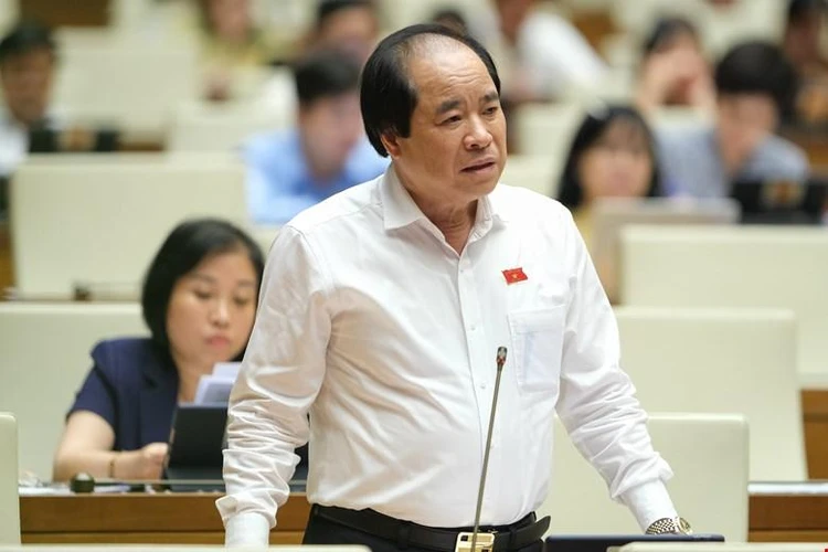 ĐB Trương Xuân Cừ (Hà Nội). Ảnh:QH
