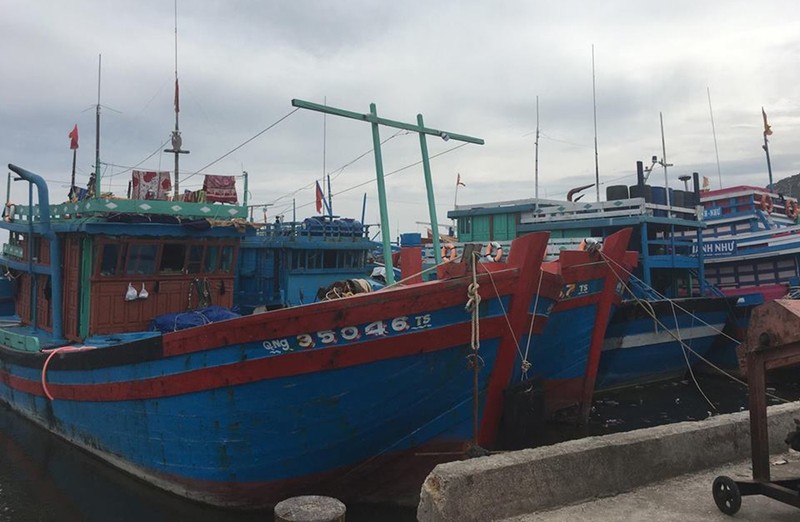 Người dân đưa cát lên nóc chằng chống nhà - ảnh 2