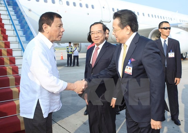 Tổng thống Philippines Duterte đã đến Hà Nội - ảnh 3
