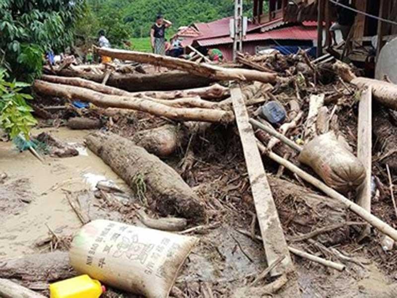 Sa Ná tan hoang sau lũ dữ - ảnh 1