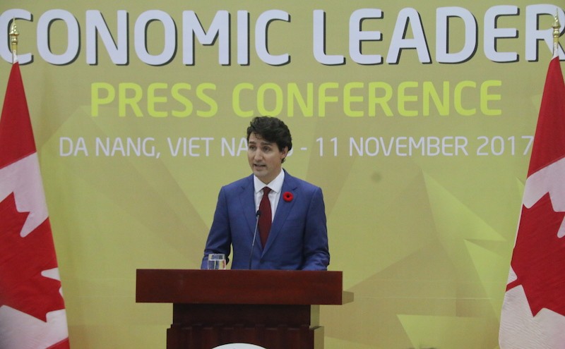Thủ tướng Canada nói về việc vắng mặt tại cuộc họp TPP - ảnh 2