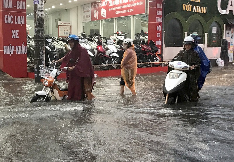 Sau bão số 9, TP.HCM có 62 điểm ngập - ảnh 1
