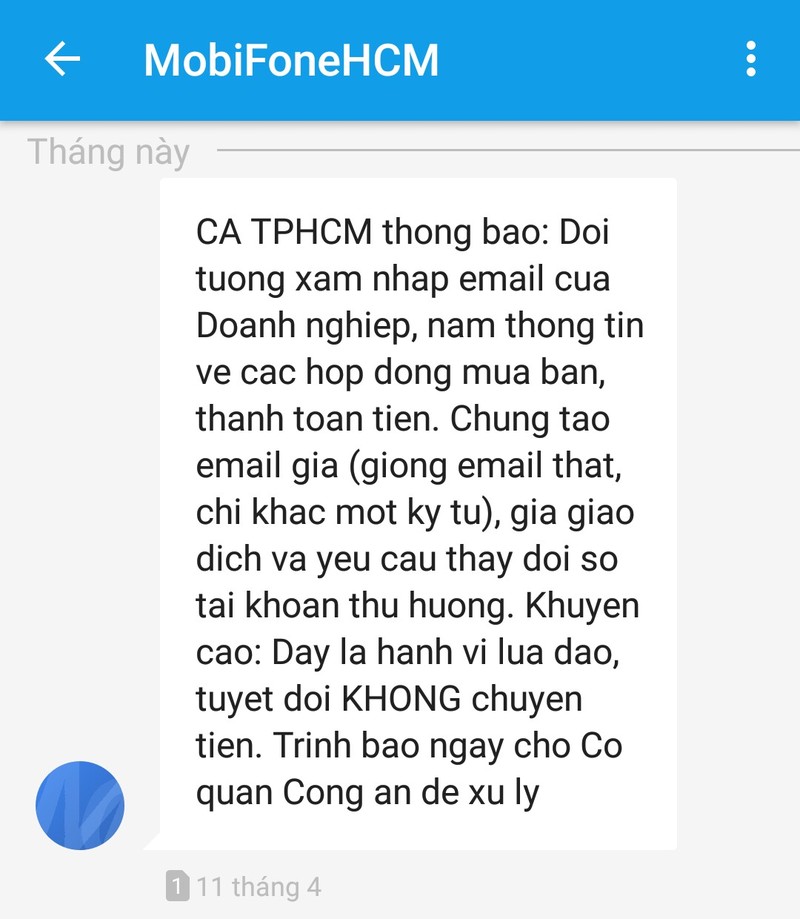 Nhầm một chữ trong mail, mất toi 210.000 USD - ảnh 1