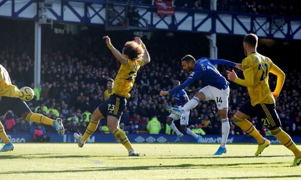Aubameyang phung phí cơ hội Arsenal chia điểm trên sân Everton - ảnh 3