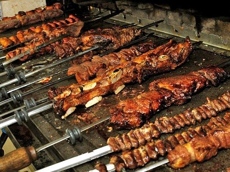 Những món thịt nướng đa dạng của Brazil.