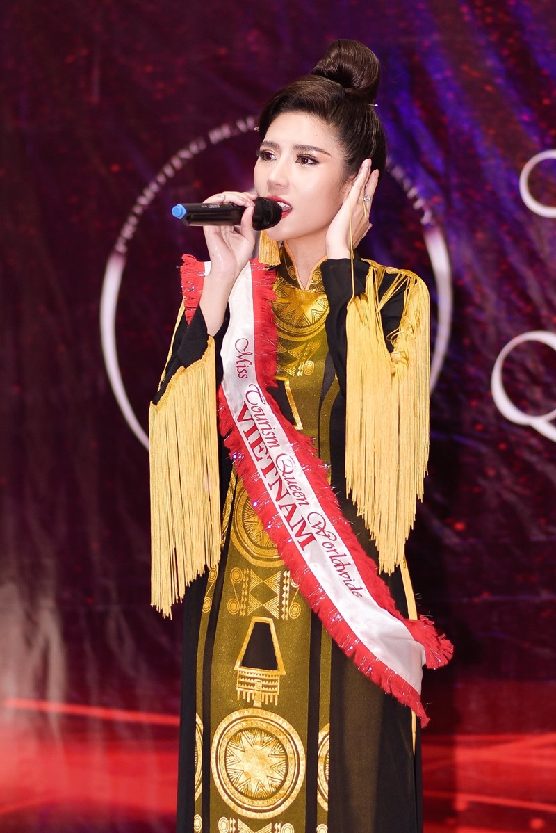 Nhờ bolero Dương Yến Nhung đạt giải ở hoa hậu quốc tế - ảnh 2