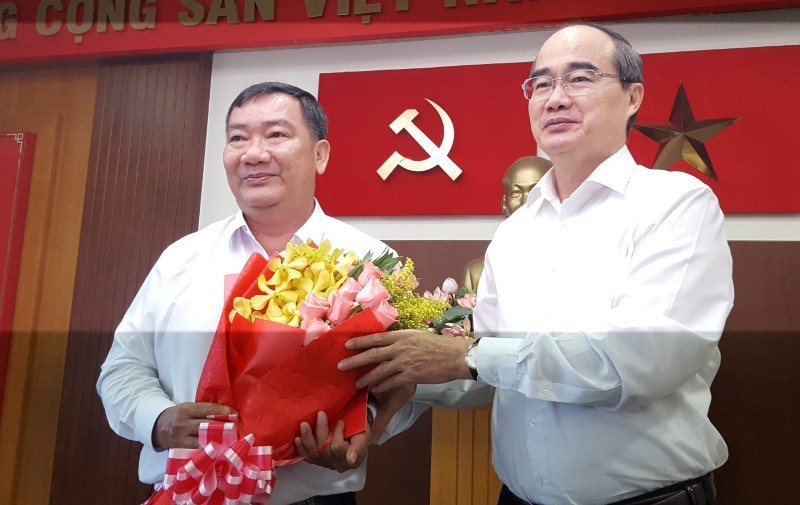 Phó ban Nội chính Trần Văn Thuận về làm bí thư quận 2 - ảnh 1