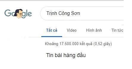 Nhạc sĩ Trịnh Công Sơn được Google vinh danh - ảnh 2