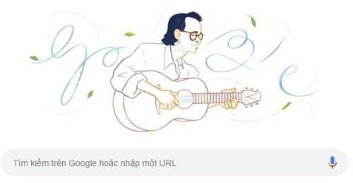 Nhạc sĩ Trịnh Công Sơn được Google vinh danh - ảnh 1