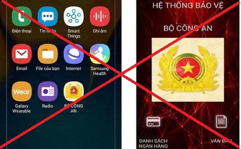 Bộ Công an cảnh báo phần mềm gián điệp trên điện thoại Androi - ảnh 1