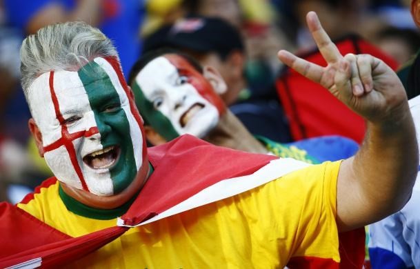 Những kiểu vẽ mặt độc nhất của fan World Cup 2014 - ảnh 3