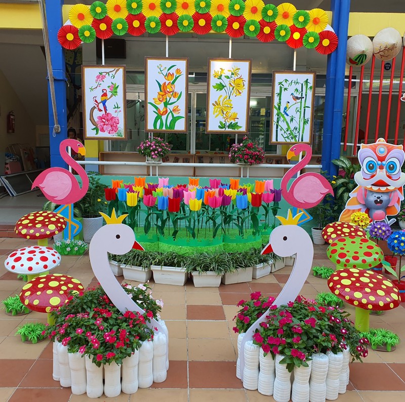 Hội Thi Chuyen đề Trang Tri Lớp Học Mầm Non Sang Tạo