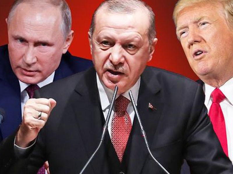Tổng thống ‘rắn tay’ Erdogan khó yên khi đối đầu Mỹ lẫn Nga - ảnh 1
