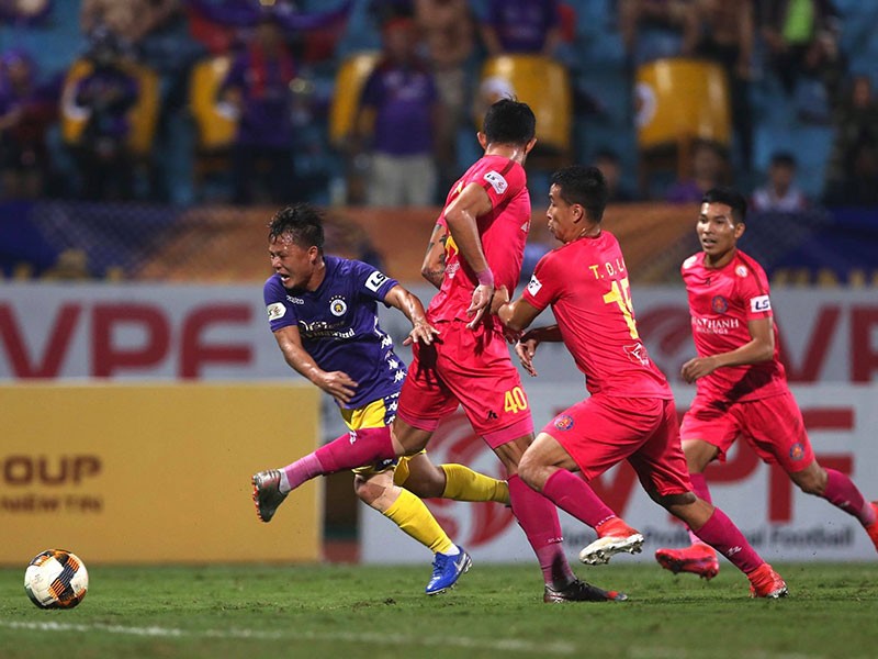 Rượt đuổi nghẹt thở, Sài Gòn FC vẫn thua Hà Nội - ảnh 1