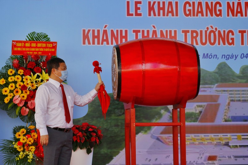 TP.HCM: Trường học đầu tiên khai giảng năm học mới  - ảnh 7