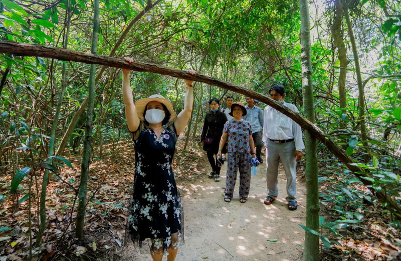 Bên trong địa đạo Củ Chi được đề nghị là Di sản thế giới  - ảnh 2