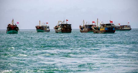 Trung Quốc lập đội dân quân vũ trang 'khoe cơ bắp' trên Biển Đông - ảnh 1