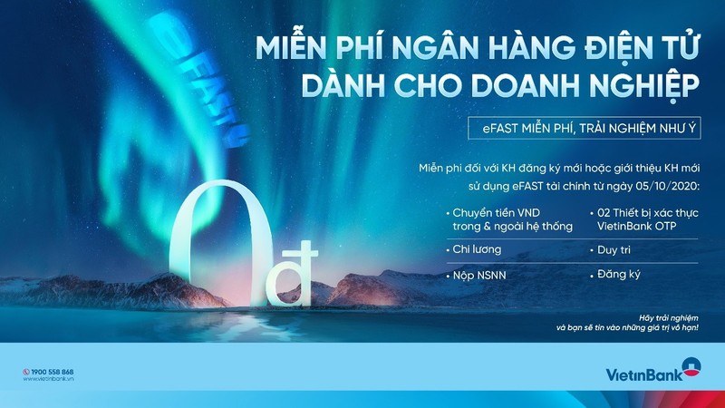 VietinBank miễn phí giao dịch ngân hàng điện tử cho DN - ảnh 1