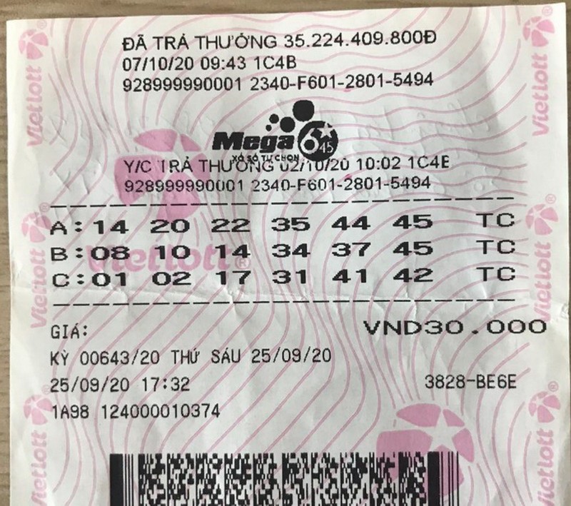 Người đàn ông cai nghiện thuốc lá trúng Jackpot hơn 39 tỉ đồng - ảnh 1