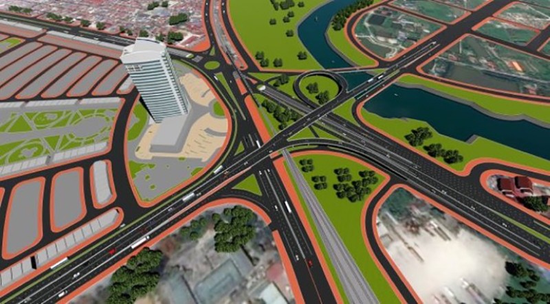 Hai Phong built an intersection south of Cau Binh nearly 1,500 billion VND - photo 2