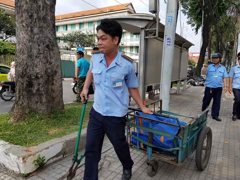 Quận 3 xử lí vỉa hè không vì làm theo các quận khác - ảnh 3