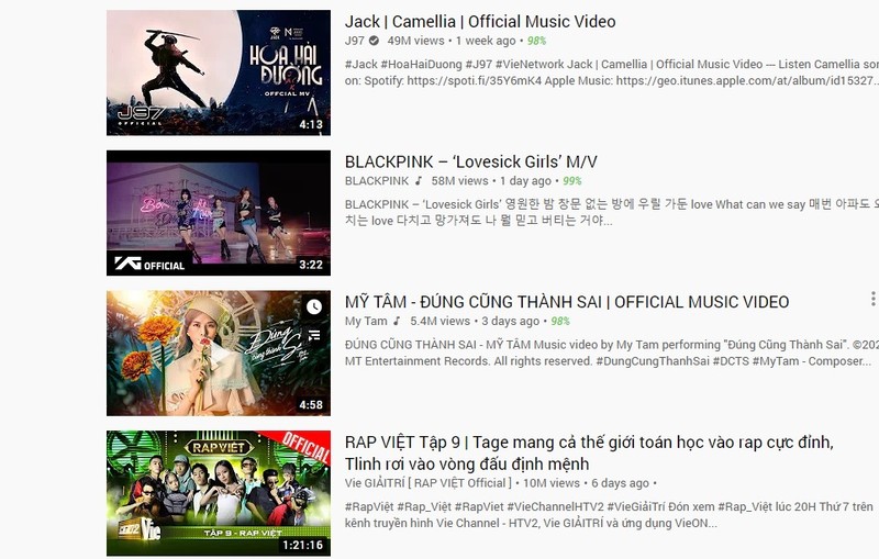 MV “Hoa hải đường” của Jack đang bị đe dọa soán top 1 trending - ảnh 1