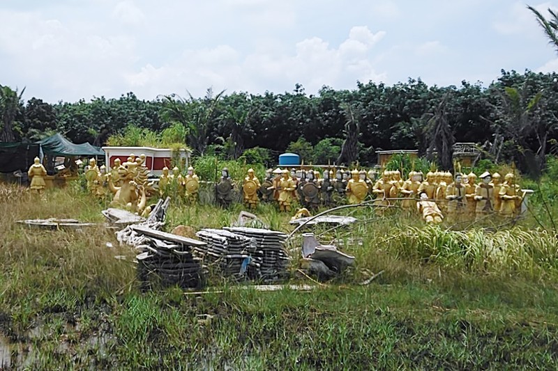 Tượng lính canh buộc trả về Đại Nam, ông Dũng 'lò vôi' nói gì? - ảnh 1