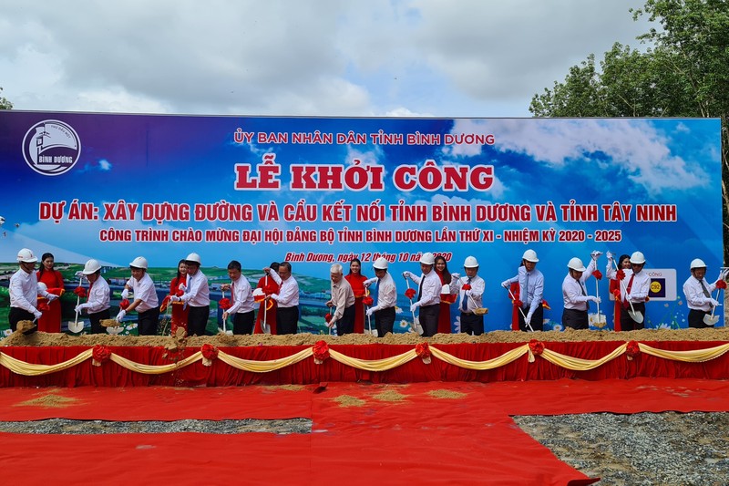 Khởi công tuyến đường nối Bình Dương và Tây Ninh - ảnh 1