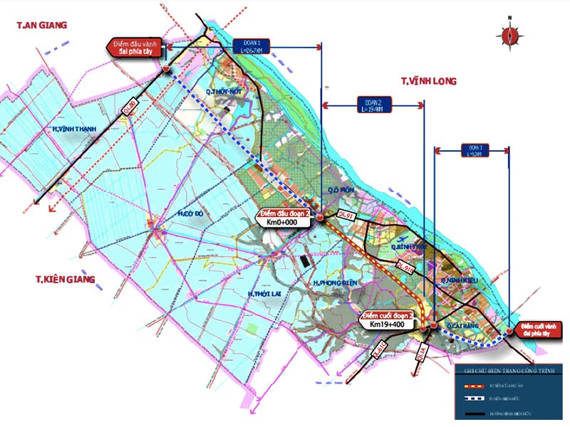 Nhiều kỳ vọng vào đường vành đai phía tây Cần Thơ - ảnh 1