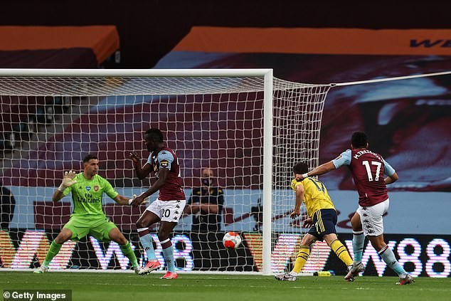 Cột dọc cứu thua, Aston Villa bất ngờ đánh bại Arsenal  - ảnh 2