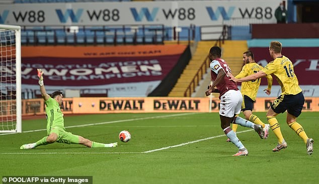 Cột dọc cứu thua, Aston Villa bất ngờ đánh bại Arsenal  - ảnh 3