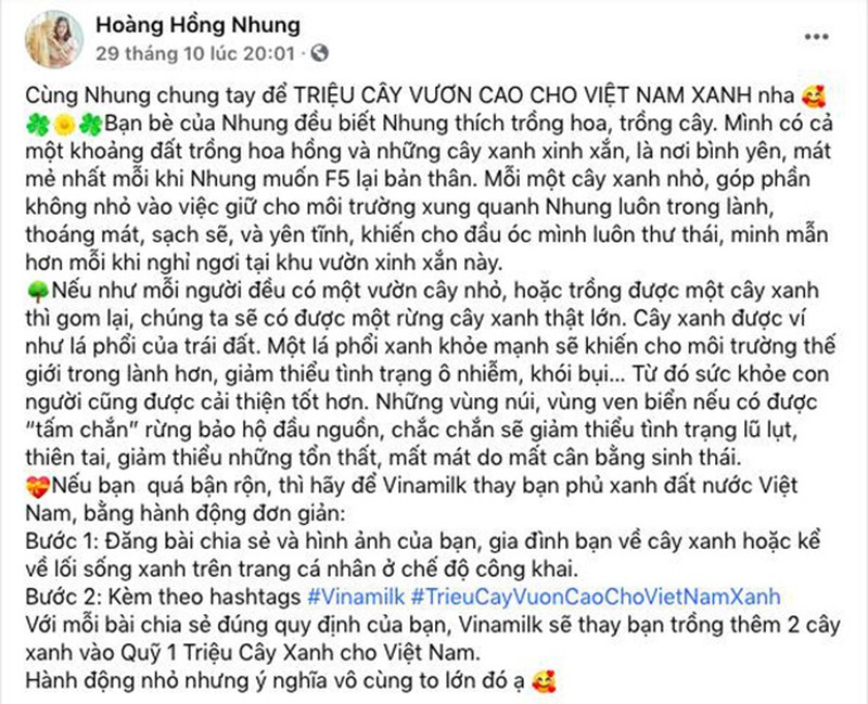 Mạng xã hội tích cực “khoe cây xanh” nhờ hashtag đặc biệt - ảnh 2