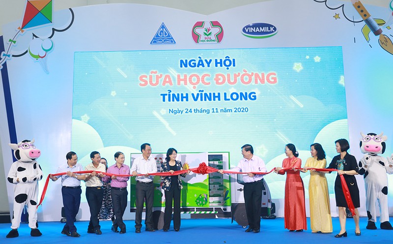 Vĩnh Long khởi động “Ngày hội sữa học đường” năm 2020 - ảnh 1