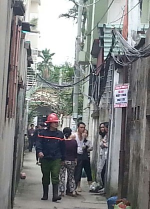 Vụ cháy khiến khu dân cư náo loạn