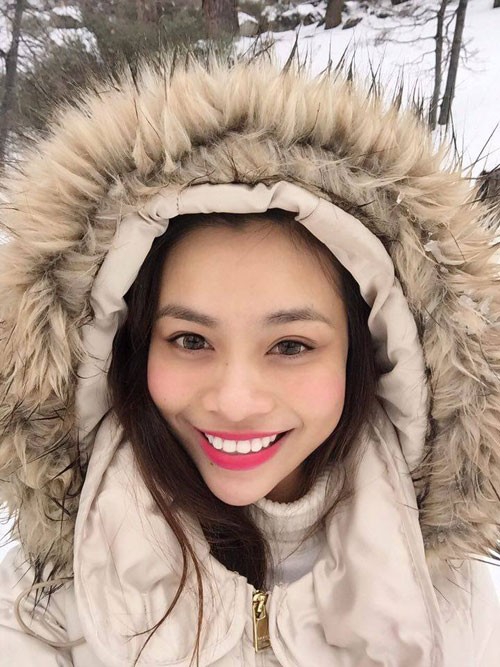 Ý Nhi chia sẻ, cô rất vui khi được nhận xét giống Hồ Ngọc Hà...