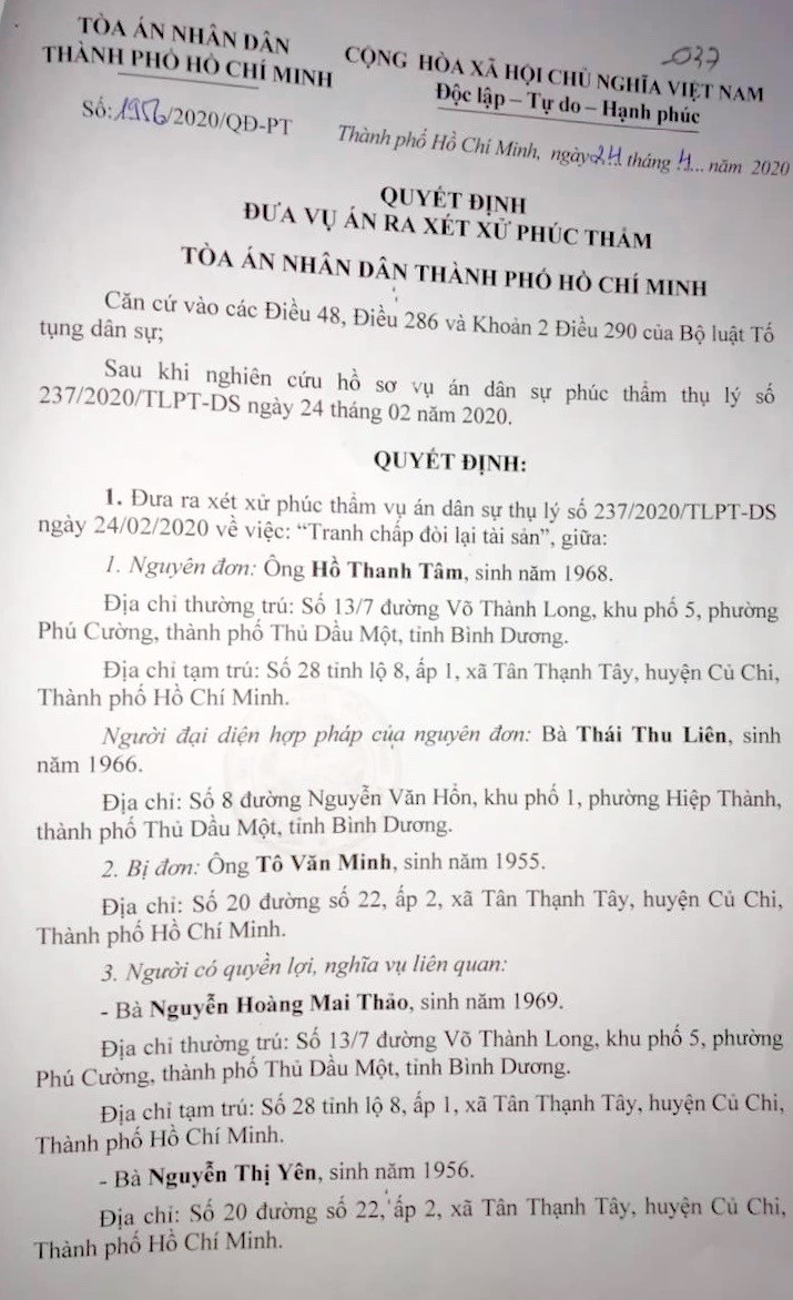 Kiện bạn đòi 3,6 tỉ tiền trúng vé số giải đặc biệt - ảnh 1