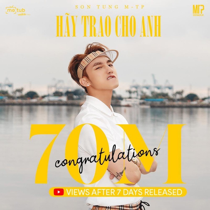 Hãy Trao Cho Anh là MV được xem nhiều nhất thế giới 7 ngày qua - ảnh 2