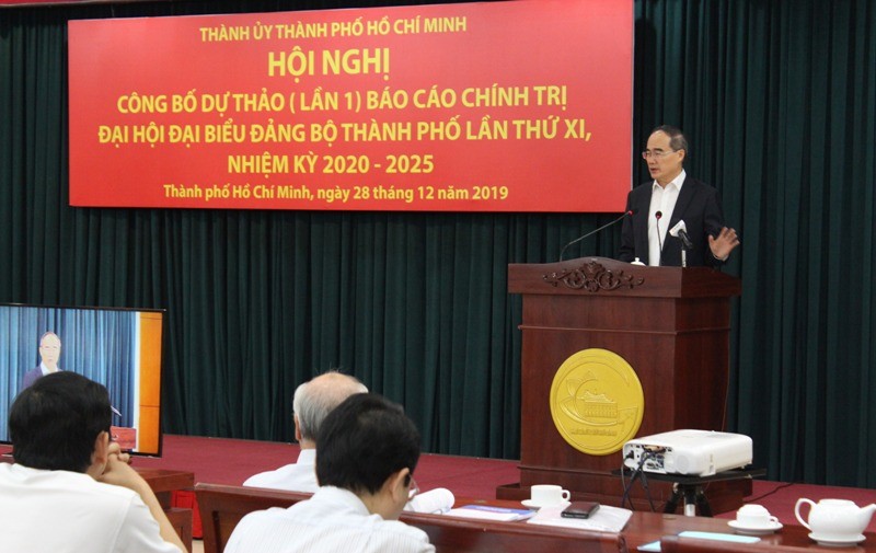 TP.HCM công bố dự thảo báo cáo chính trị ĐH Đảng bộ lần XI - ảnh 2