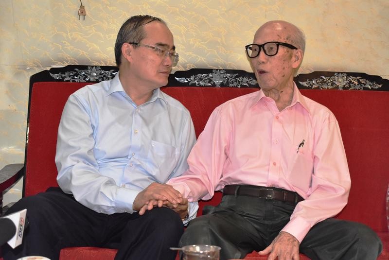 Bí thư Nguyễn Thiện Nhân và các lãnh đạo thăm người cao tuổi - ảnh 3
