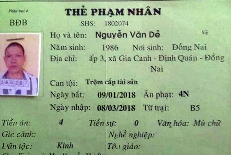 1 phạm nhân trại Z30D phá còng trốn khỏi bệnh viện - ảnh 2