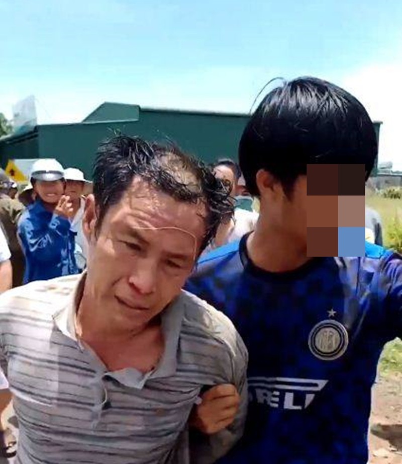 Hàng chục người vây bắt kẻ trộm xe ở Bình Thuận - ảnh 1