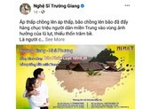 Trường Giang- Nhã Phương cùng các sao Vbiz hỗ trợ miền Trung