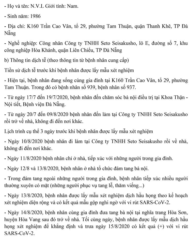 Đà Nẵng: 1 ca COVID-19 là công an, trực chốt BV dã chiến - ảnh 5