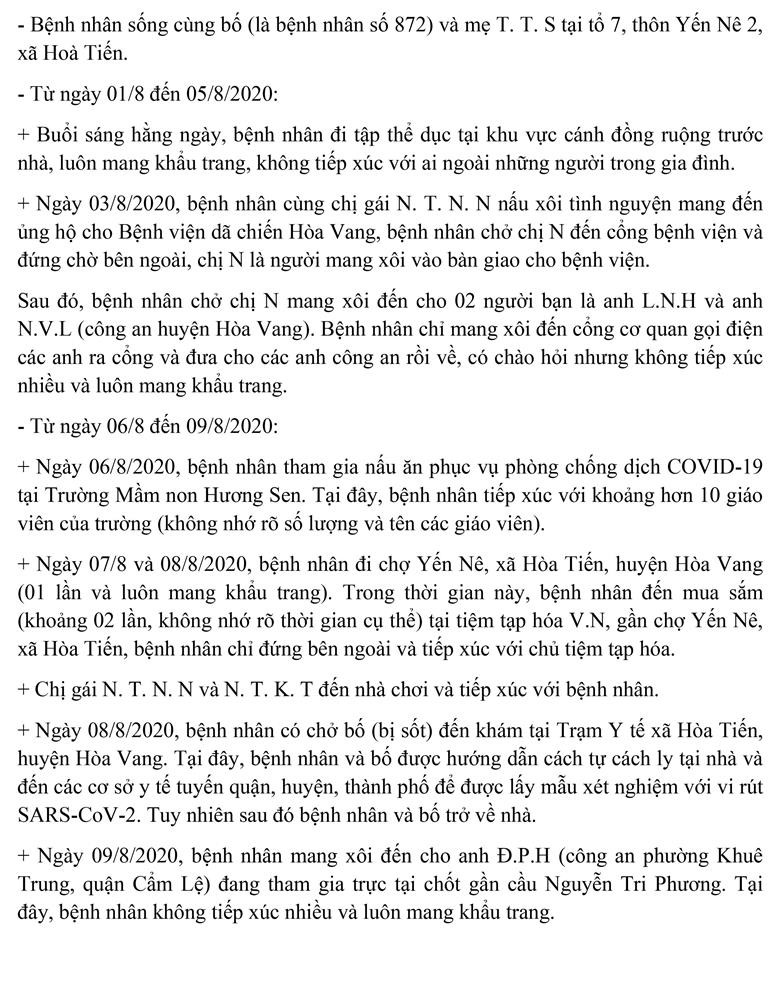 Đà Nẵng: 1 ca COVID-19 là công an, trực chốt BV dã chiến - ảnh 9